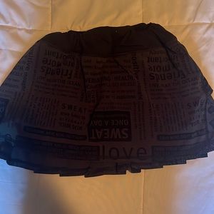 lulu lemon pace rival skirt